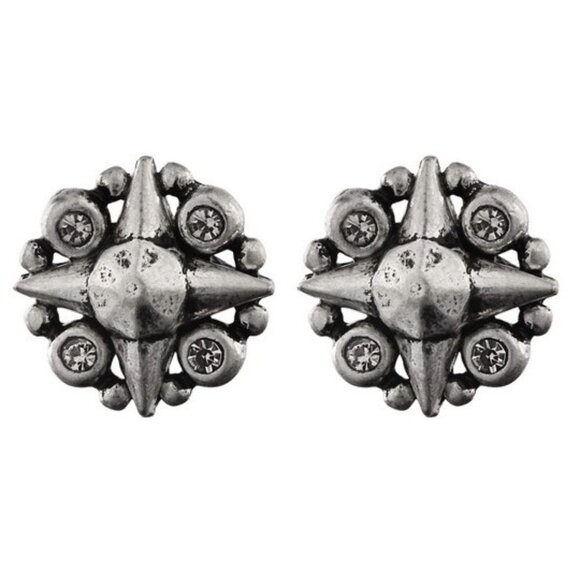 Dyrberg/Kern Jaycee crystal star earrings - Picture 1 of 6